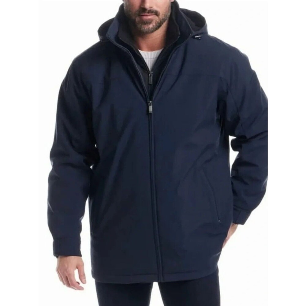 NWT Men's Weatherproof Stretch Tech Insulated Water Resistant Winter Jacket
